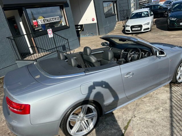 Audi A5 2011 3.0 Tdi V6 S Line Convertible S Tr Silver #2
