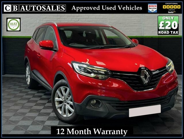 Renault Kadjar 2016 1.5 Dci Dynamique Nav Suv E Red