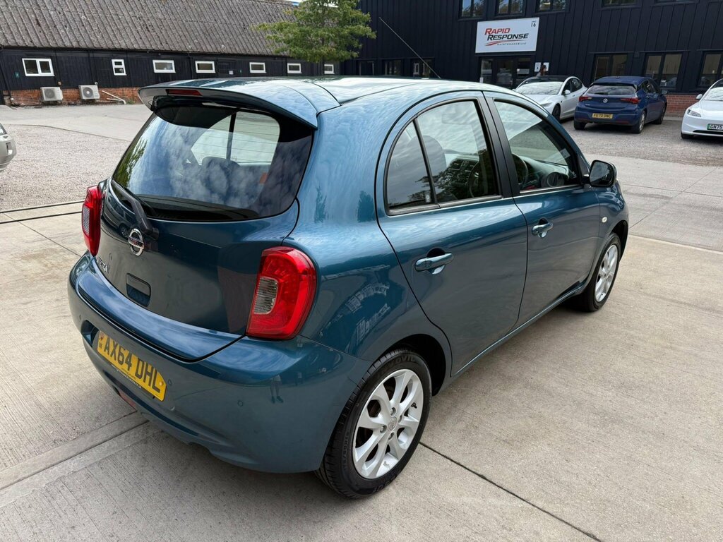Nissan Micra 1.2 Acenta Euro 5 Blue #4