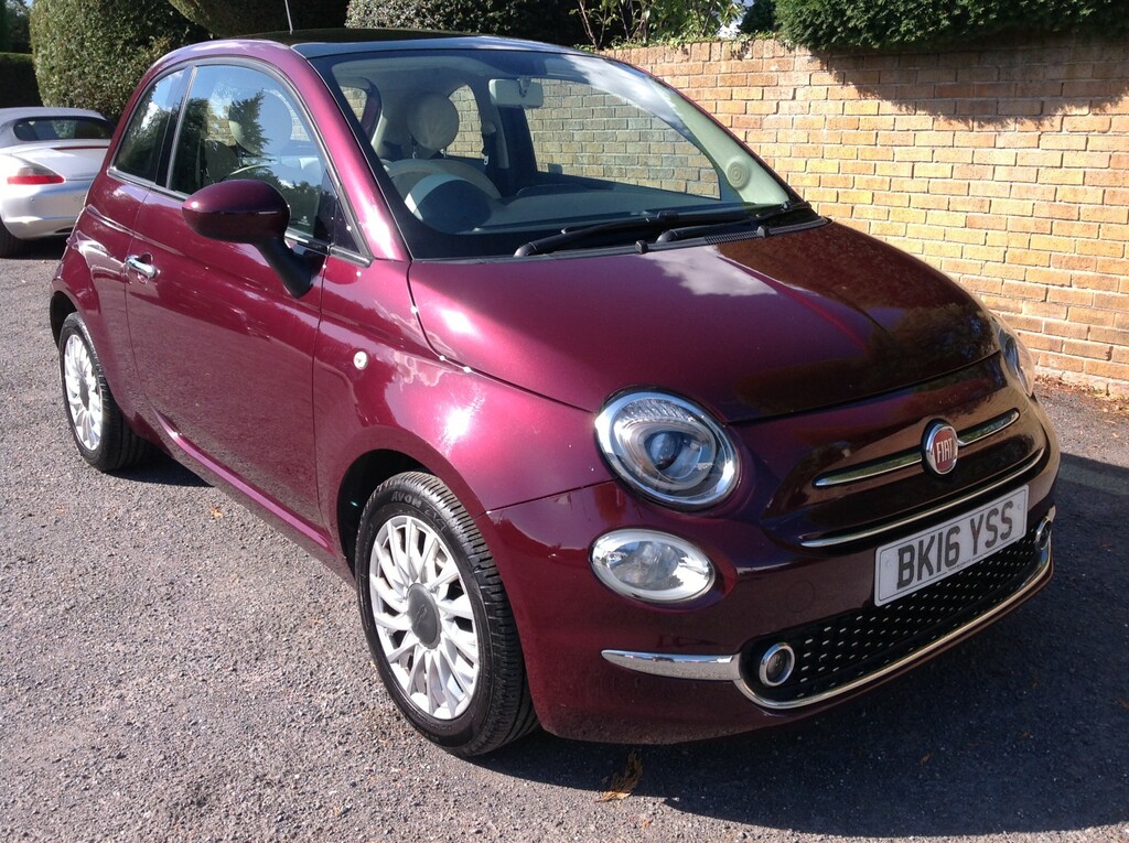 Fiat 500 1.2 500 My17 1.2 69Hp Lounge Red