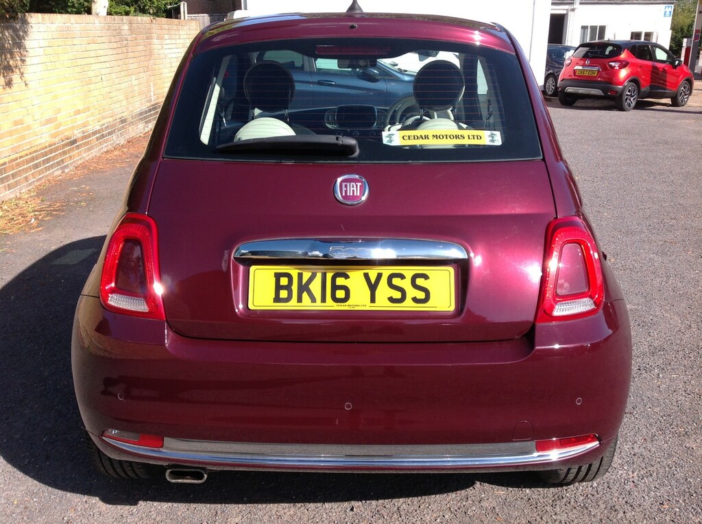 Fiat 500 1.2 500 My17 1.2 69Hp Lounge Red #5