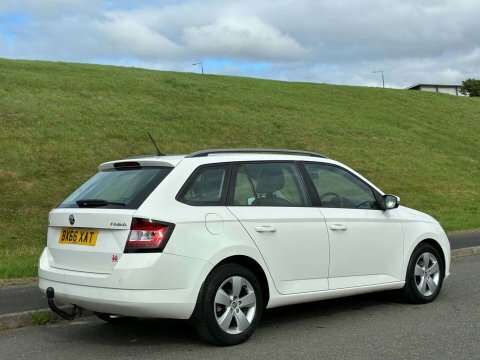 Skoda Fabia 1.4 Fabia Se White #6