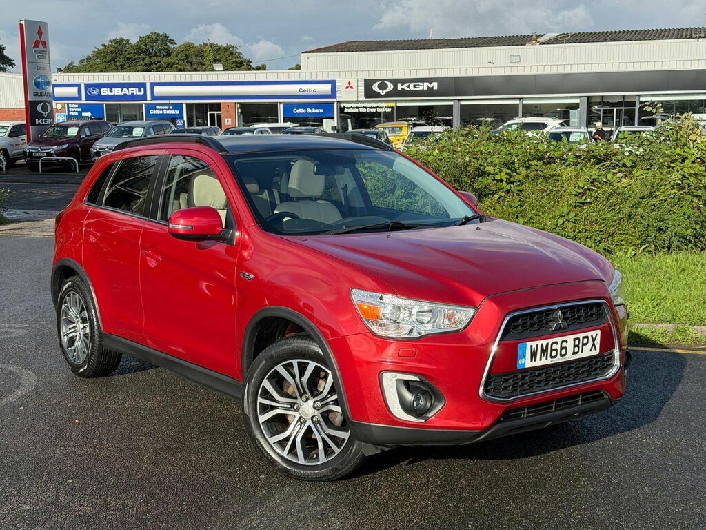 Mitsubishi ASX 2.2 Di-d 5 4Wd Euro 6 Red
