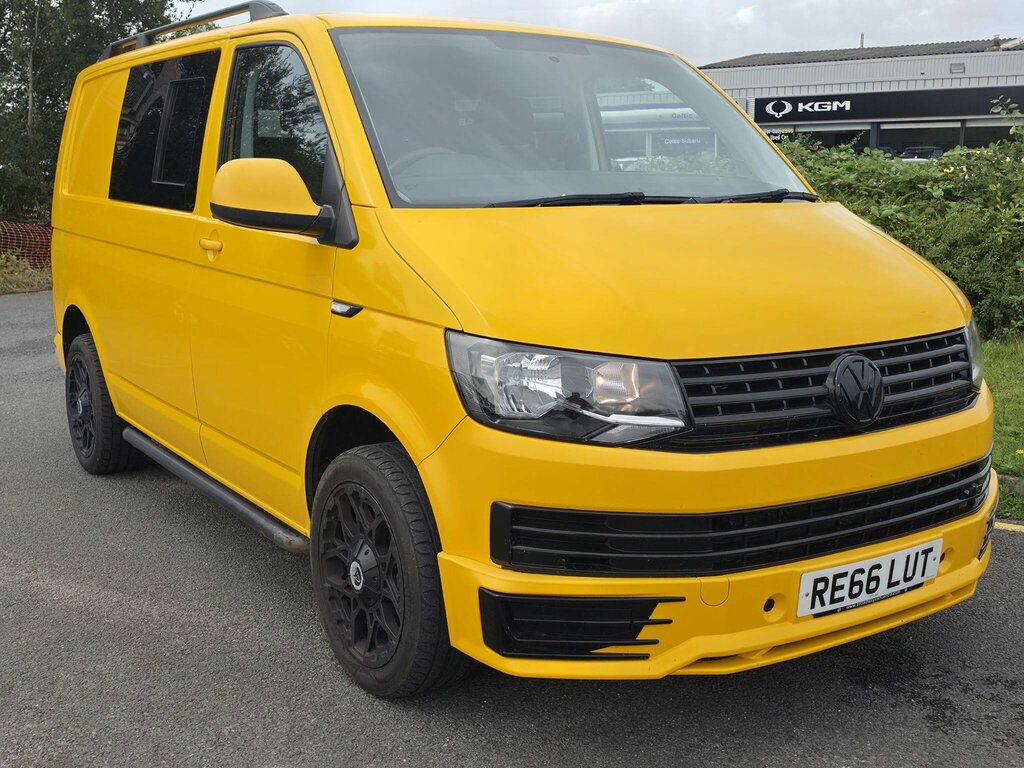 Volkswagen Transporter 2.0 Tdi T32 Bluemotion Tech Startline Fwd Swb Euro Yellow