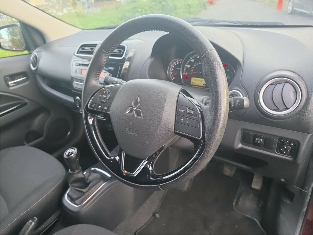 Mitsubishi Mirage 1.2 Juro Euro 6 Ss Purple #2