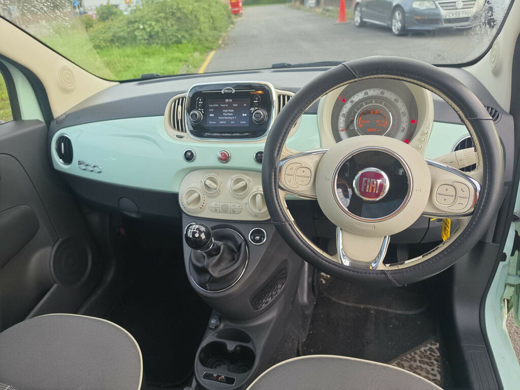 Fiat 500 1.2 Lounge Euro 6 Ss Green #3