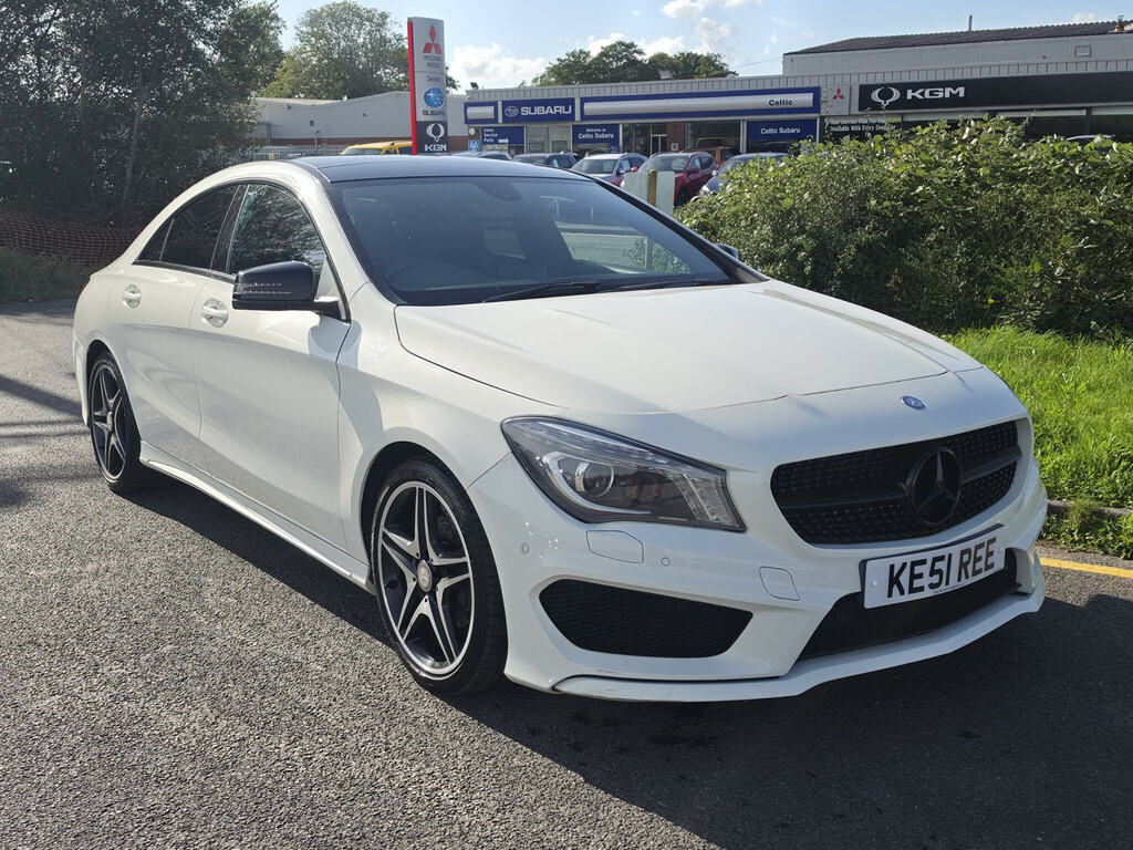 Mercedes-Benz CLA Class 1.6 Cla180 Amg Sport Coupe Euro 6 Ss White