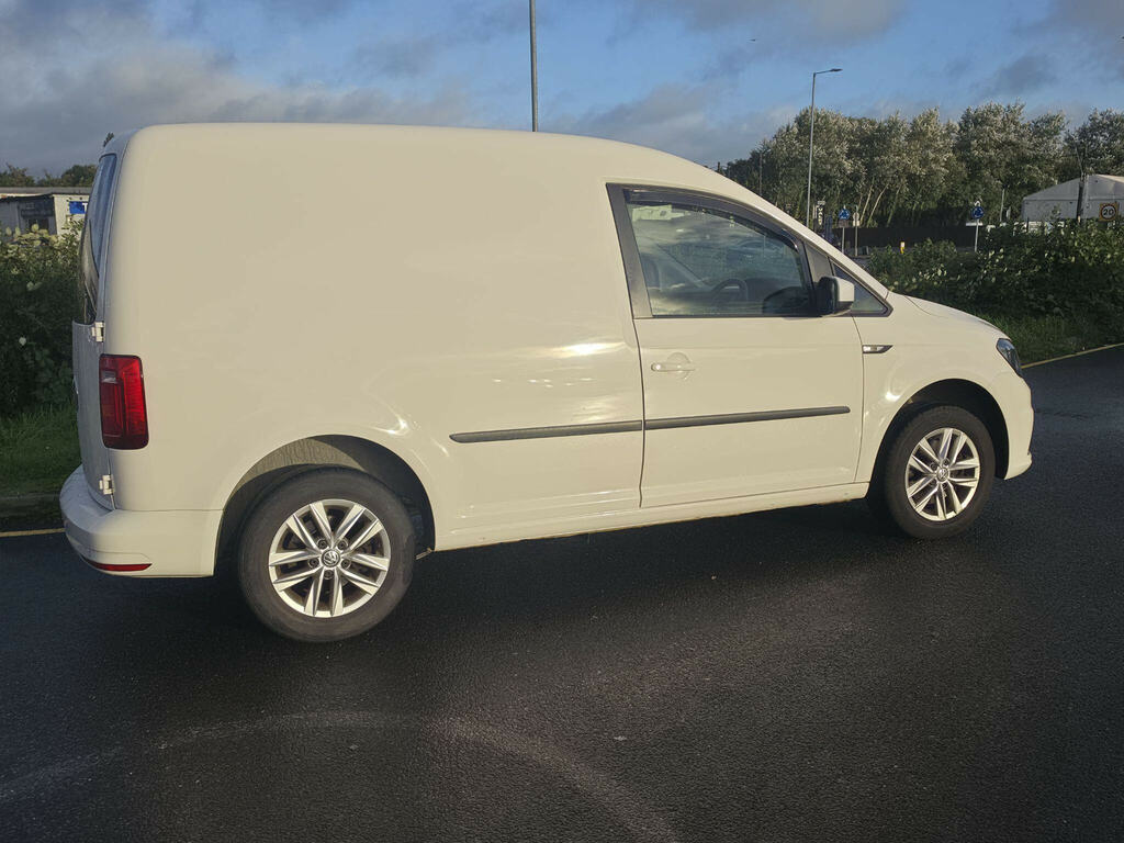 Volkswagen Caddy 2.0 Tdi C20 Highline Swb Euro 6 Ss White #2
