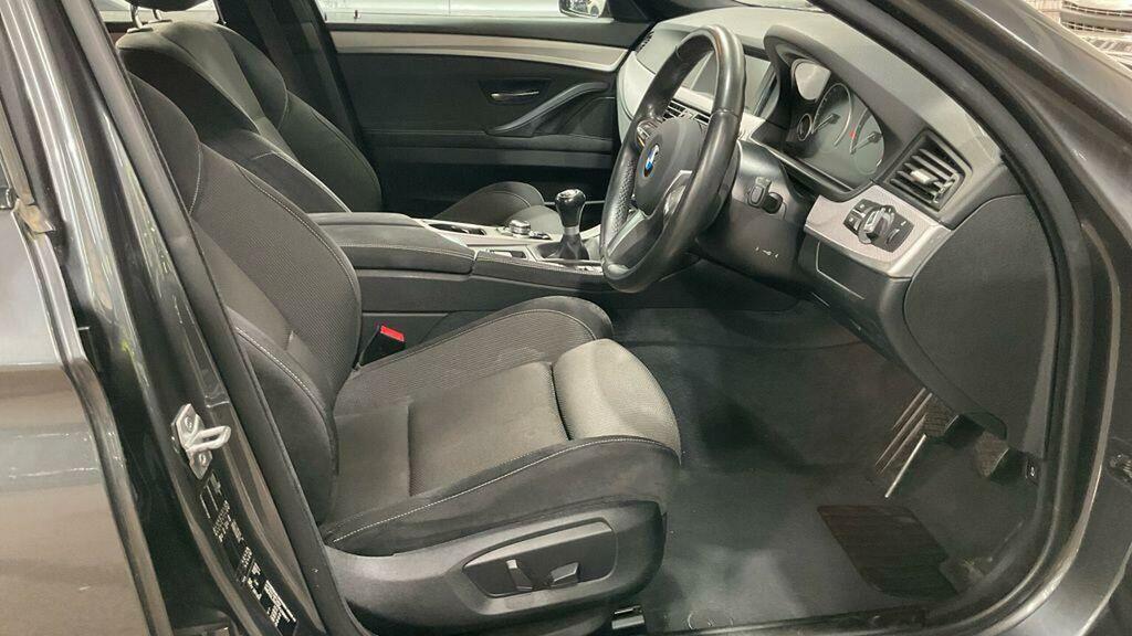 BMW 5 Series 2.0 520D M Sport Touring Euro 6 Ss Grey #3