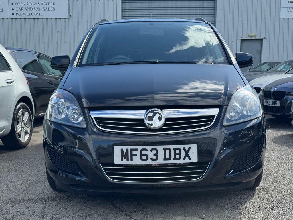 Vauxhall Zafira 1.6 16V Exclusiv Euro 5 Black #6