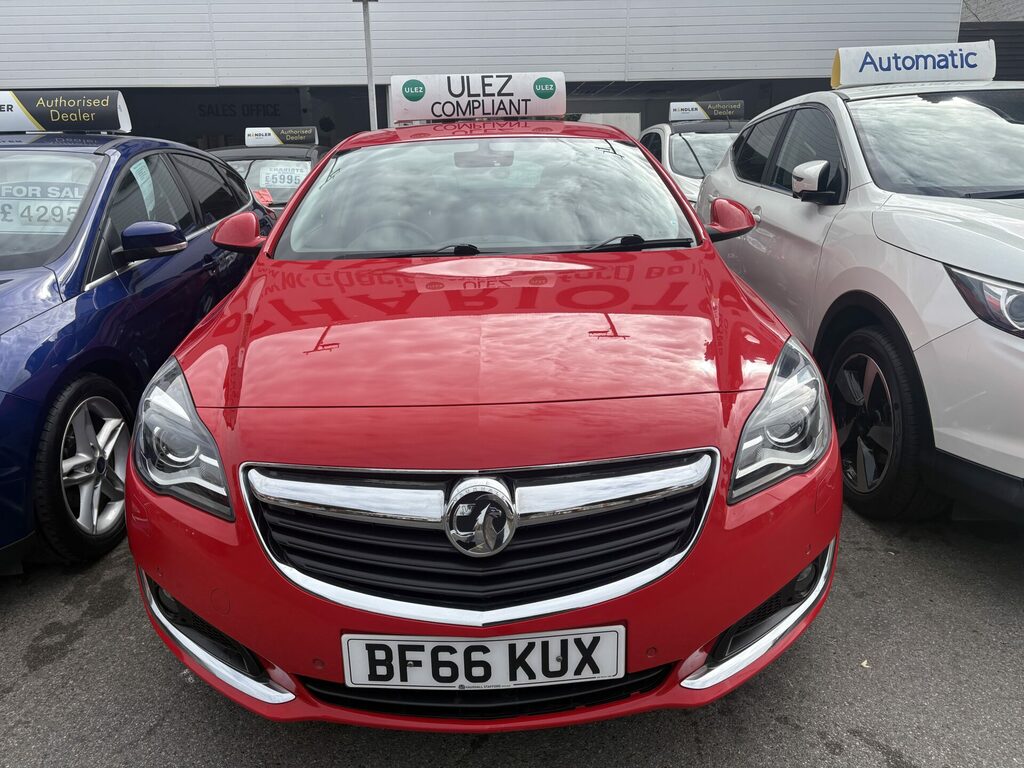 Vauxhall Insignia 1.4I Turbo Sri Nav Red #2