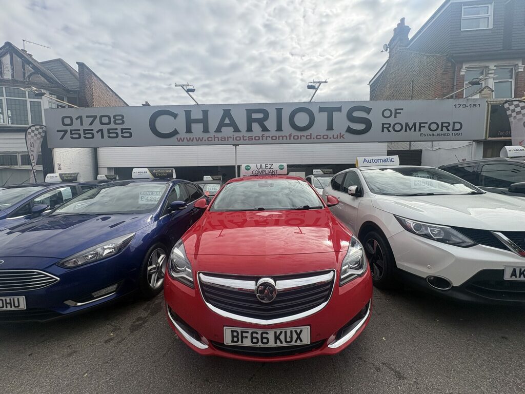 Vauxhall Insignia 1.4I Turbo Sri Nav Red #3