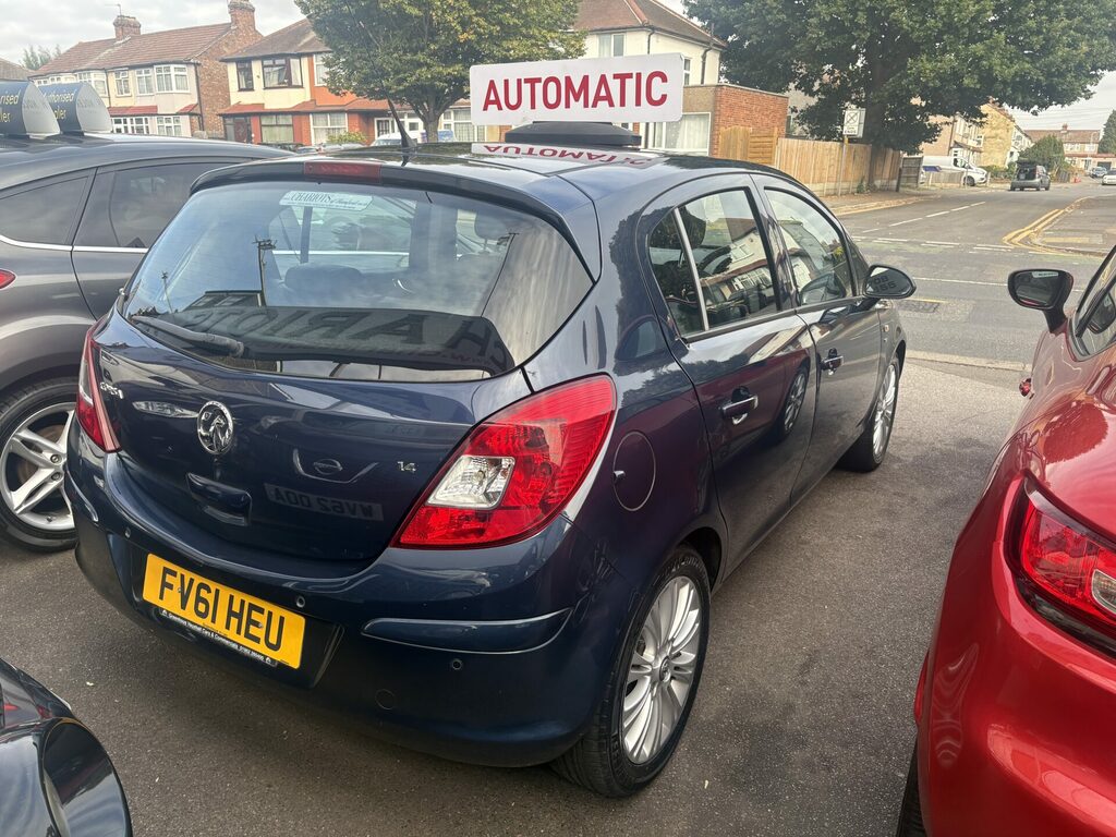 Vauxhall Corsa 1.2 16V S Euro 5 Ac Silver #6