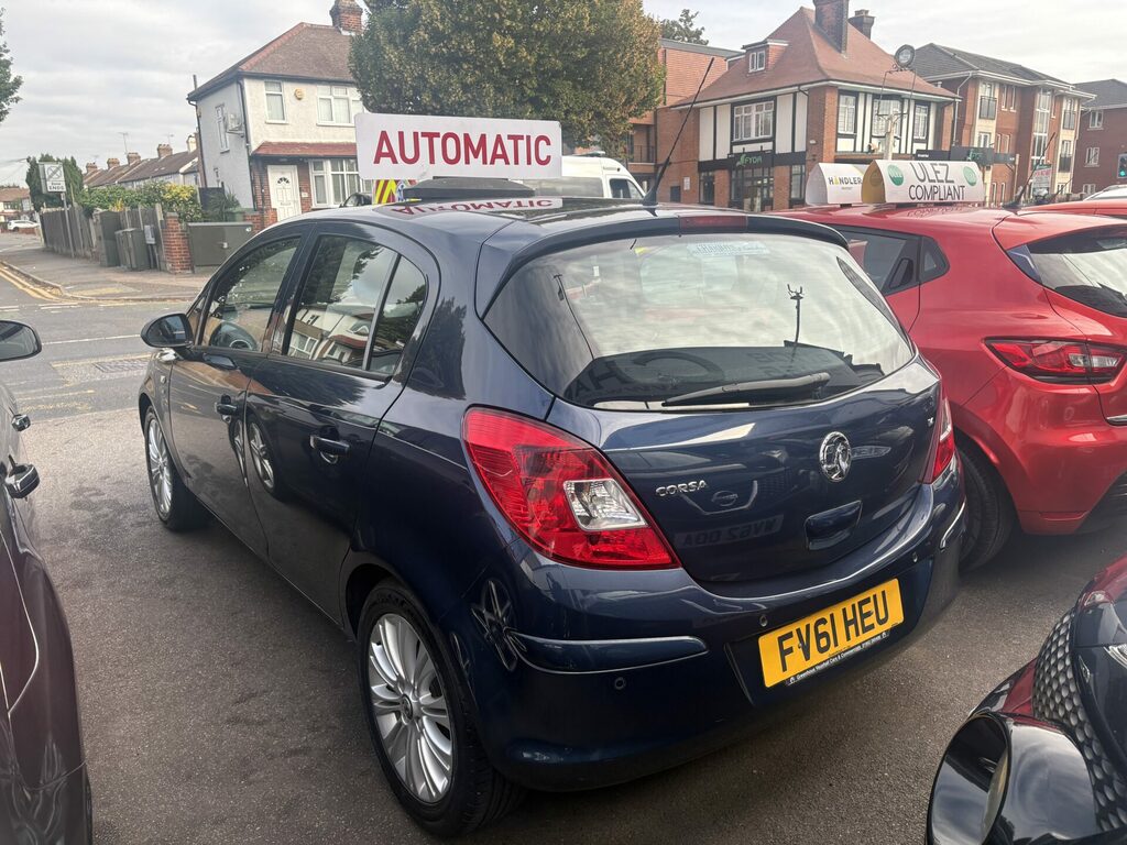Vauxhall Corsa 1.2 16V S Euro 5 Ac Silver #8