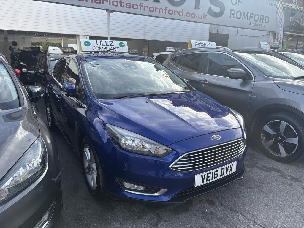 Ford Focus 1.0T Ecoboost Titanium Euro 6 Blue #2