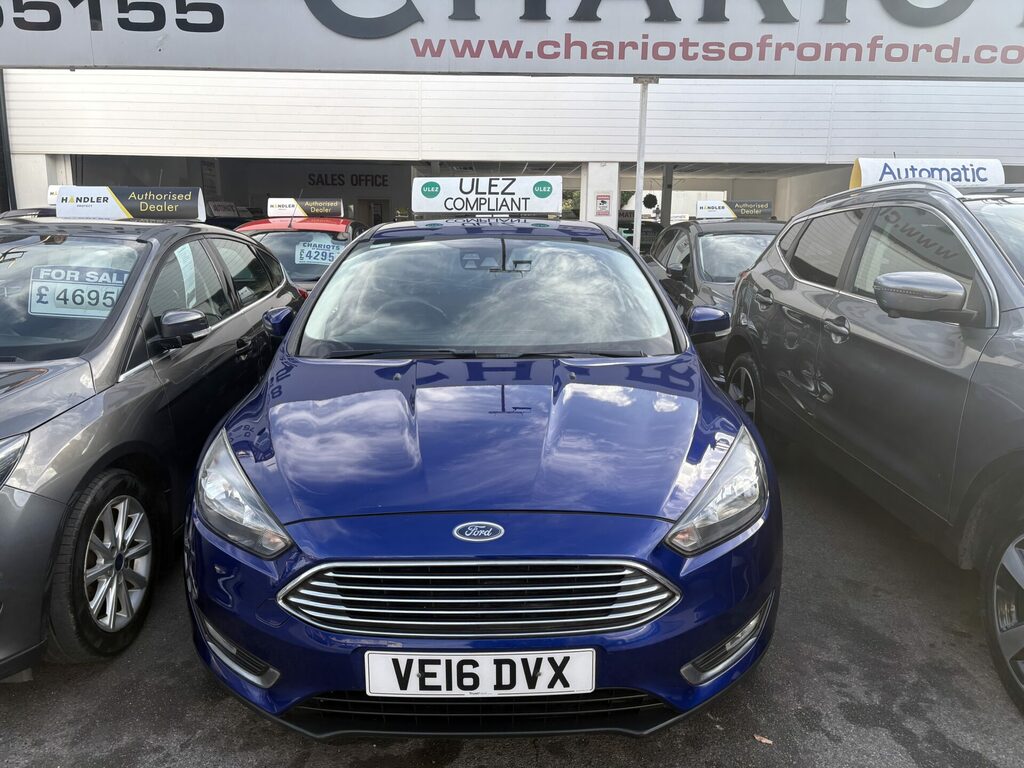Ford Focus 1.0T Ecoboost Titanium Euro 6 Blue