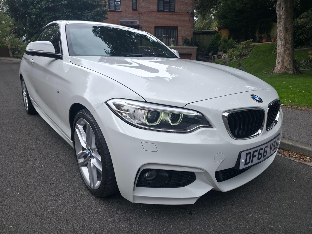 BMW 2 Series 2.0 M Sport Euro 6 Ss White #2