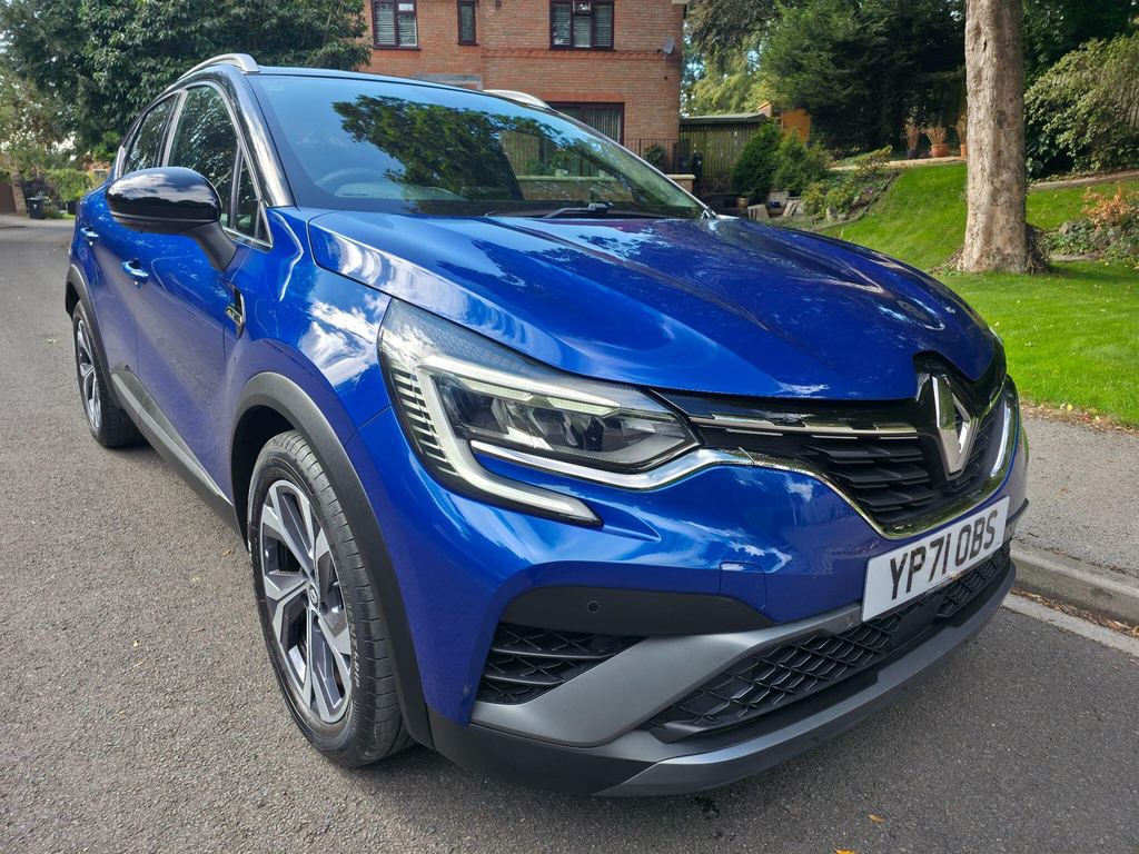 Renault Captur 1.3 Tce Rs Line Edc Euro 6 Ss Blue