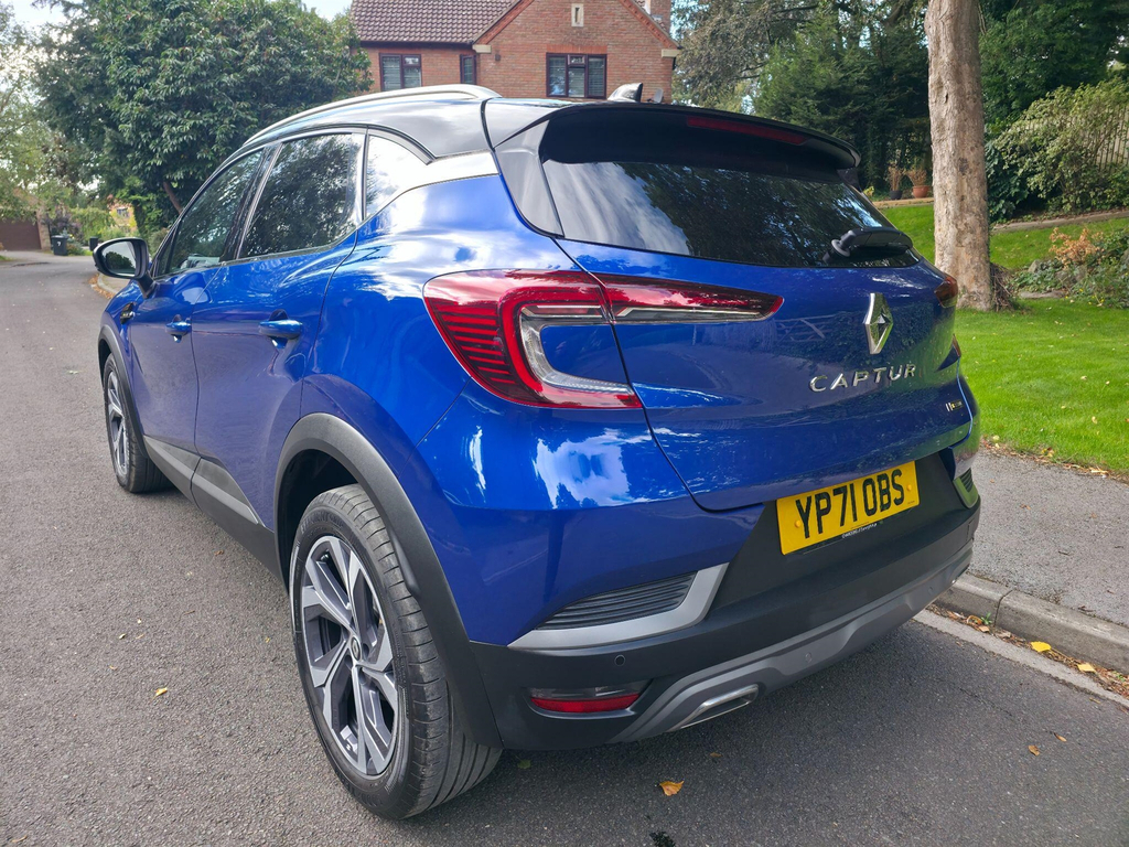 Renault Captur 1.3 Tce Rs Line Edc Euro 6 Ss Blue #3