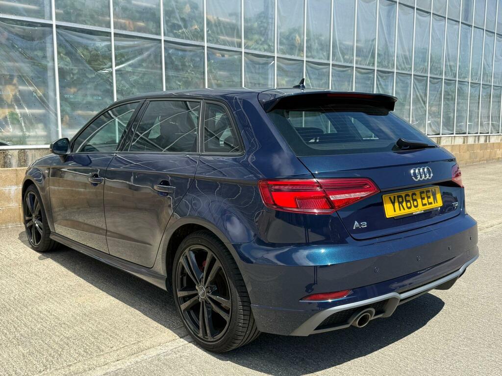 Audi A3 1.6 Tdi S Line Sportback Euro 6 Ss Blue #4