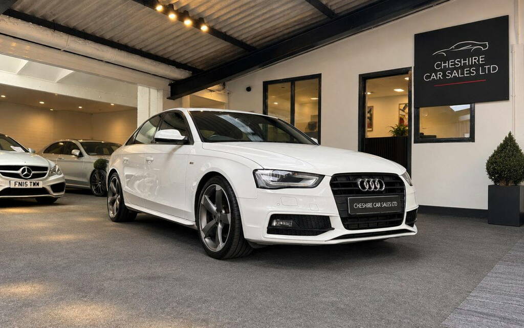 Audi A4 2.0 Tdi Black Edition Saloon White