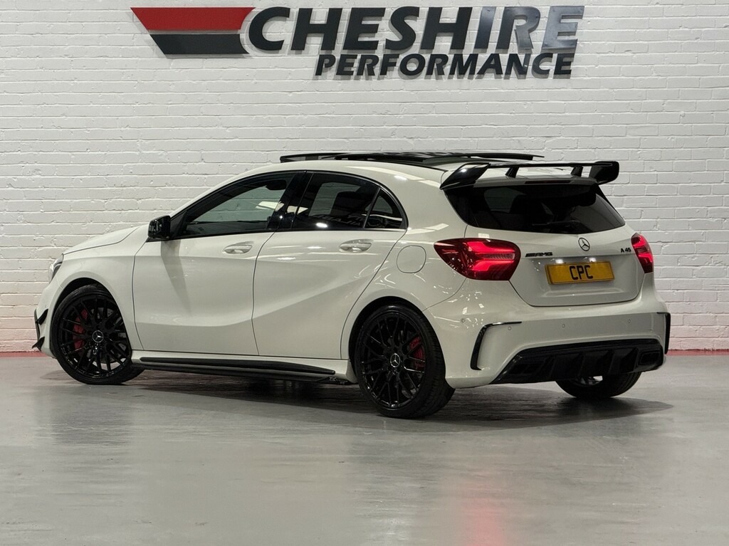 Mercedes-Benz A Class Hatchback 2.0 A45 Amg - Aero Packpanroofhk S White #6