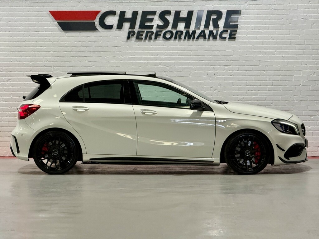 Mercedes-Benz A Class Hatchback 2.0 A45 Amg - Aero Packpanroofhk S White #3