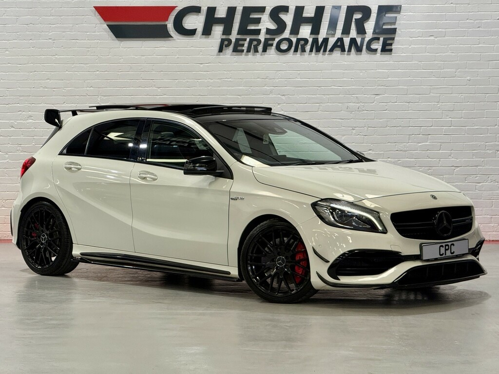 Mercedes-Benz A Class Hatchback 2.0 A45 Amg - Aero Packpanroofhk S White #2