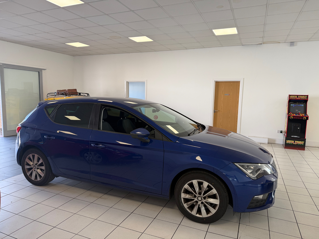 Seat Leon 1.0 L Se Technology Tsi Ecomotive Blue #5