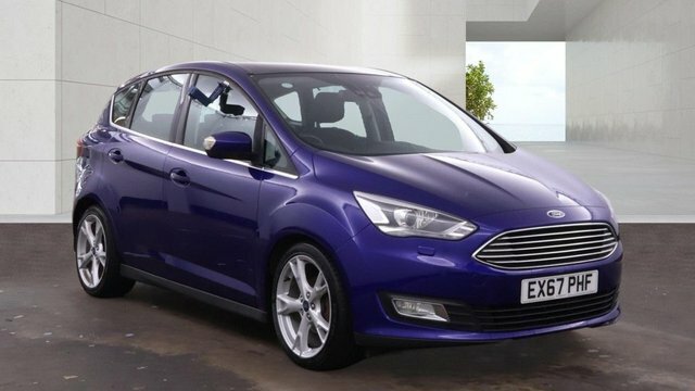 Ford C-Max 2017 1.5 Tdci Titanium X Mpv Powershift Blue #2