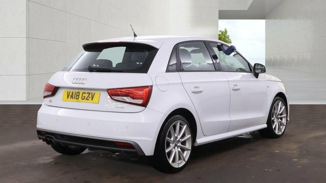 Audi A1 2018 1.4 Tfsi S Line Sportback E White #5