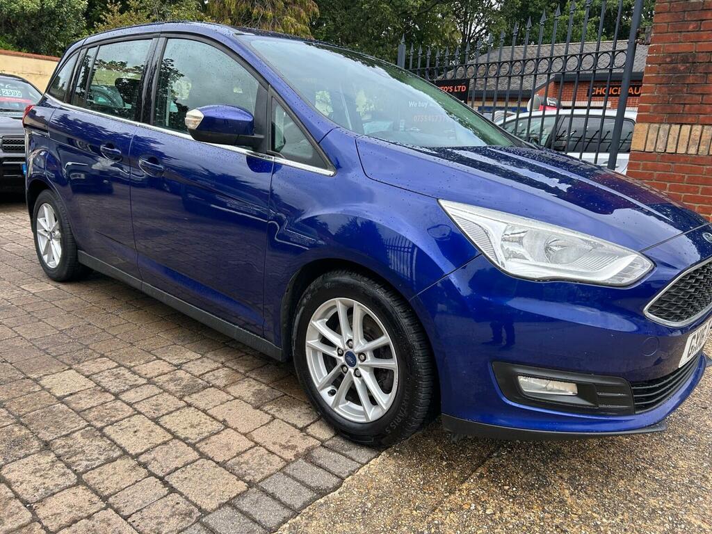 Ford Grand C-Max Mpv 1.0T Ecoboost Zetec Euro 6 Ss Nav 20 Blue #2