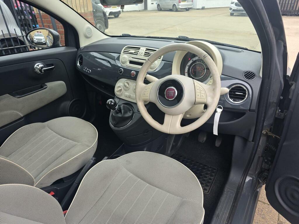 Fiat 500 1.2 Lounge 69 Bhp Beige #11