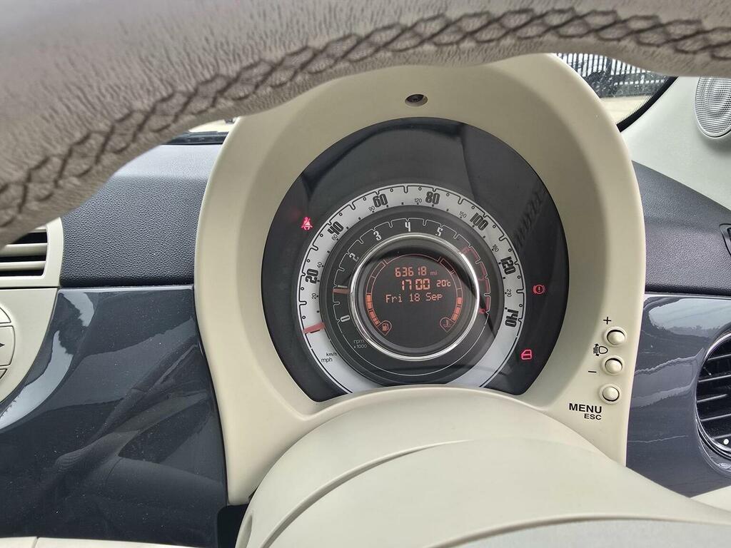 Fiat 500 1.2 Lounge 69 Bhp Beige #14
