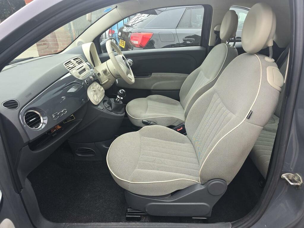 Fiat 500 1.2 Lounge 69 Bhp Beige #12