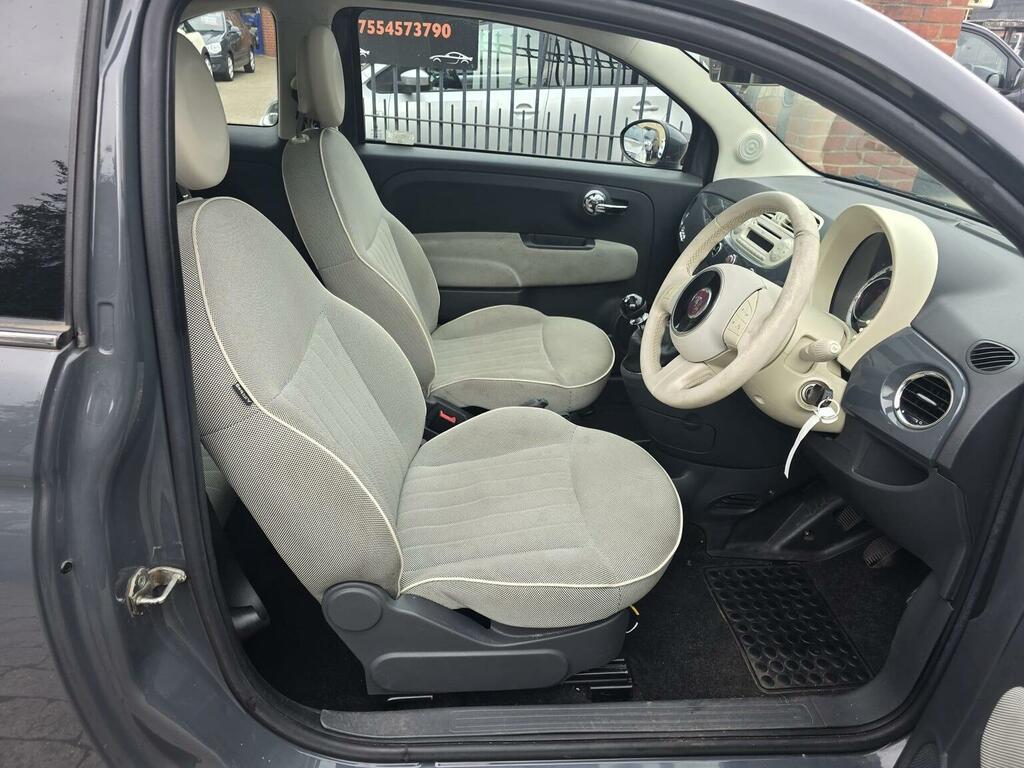 Fiat 500 1.2 Lounge 69 Bhp Beige #7