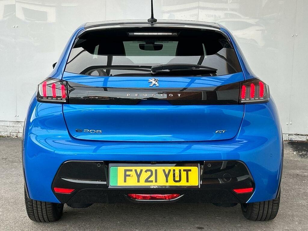 Peugeot e-208 50Kwh Gt Hatchback 136 Ps Blue #5
