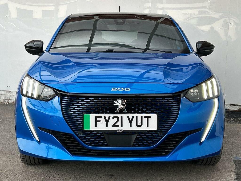 Peugeot e-208 50Kwh Gt Hatchback 136 Ps Blue #4