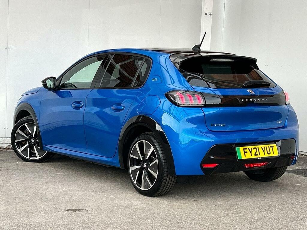 Peugeot e-208 50Kwh Gt Hatchback 136 Ps Blue #3