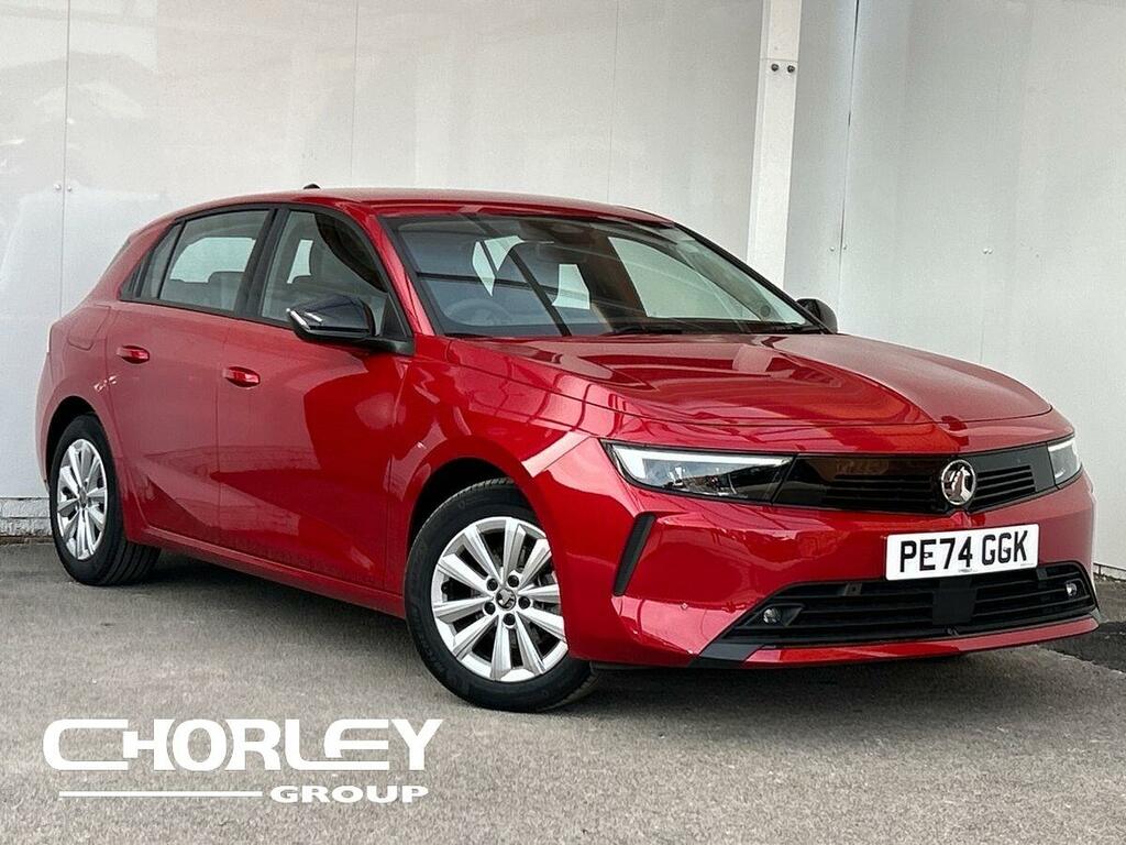 Vauxhall Astra 1.2 Turbo Design Hatchback Euro Red