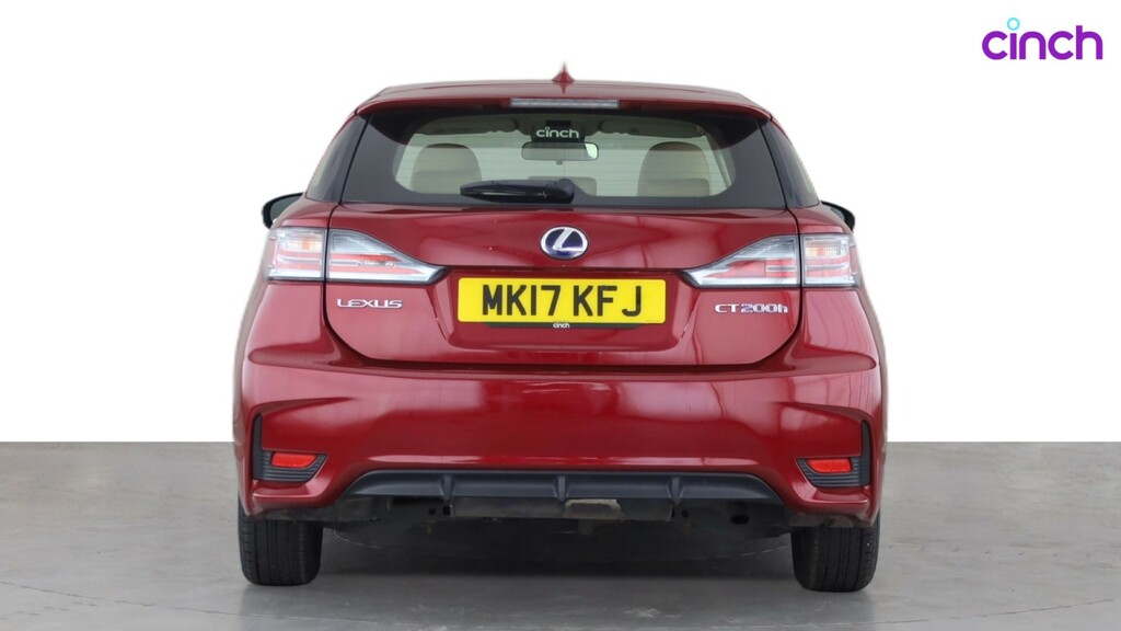 Lexus CT 1.8 200H Premier Cvt Euro 6 Ss Red #4