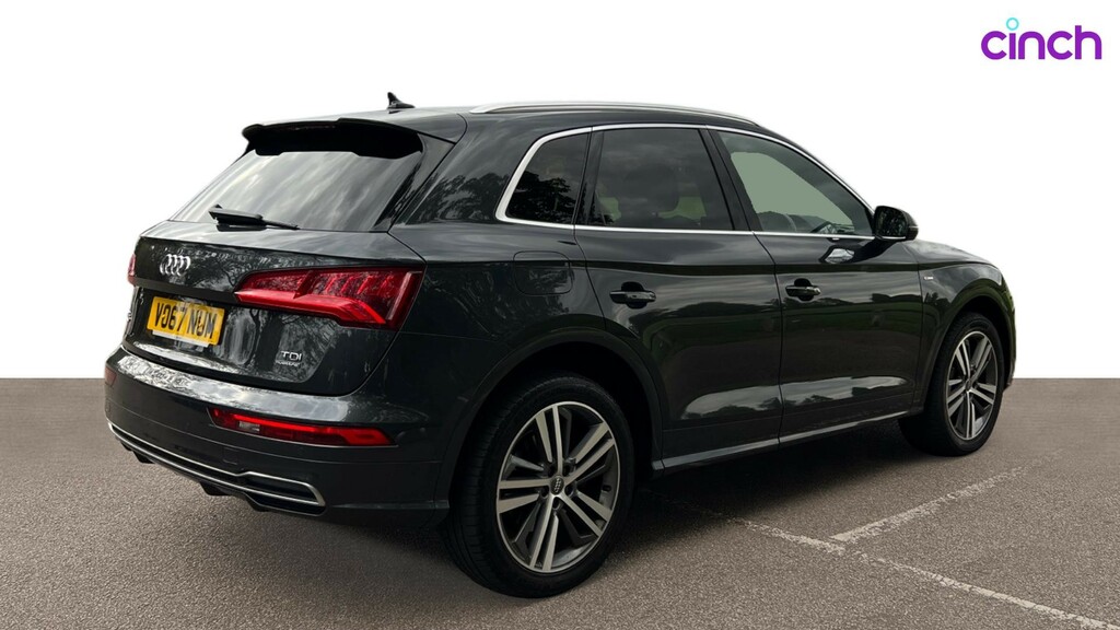 Audi Q5 2.0 Tdi Quattro S Line S Tronic 2017 Silver #3
