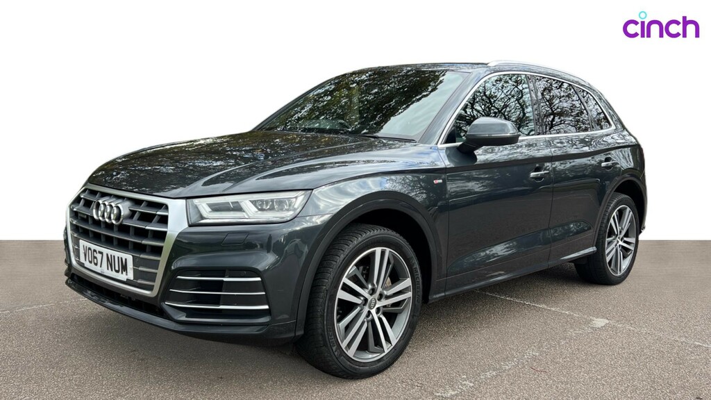 Audi Q5 2.0 Tdi Quattro S Line S Tronic 2017 Silver #9