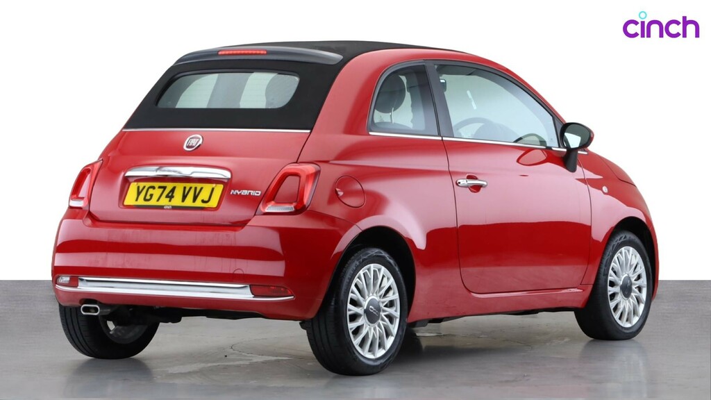 Fiat 500C 1.0 Mild Hybrid White #3