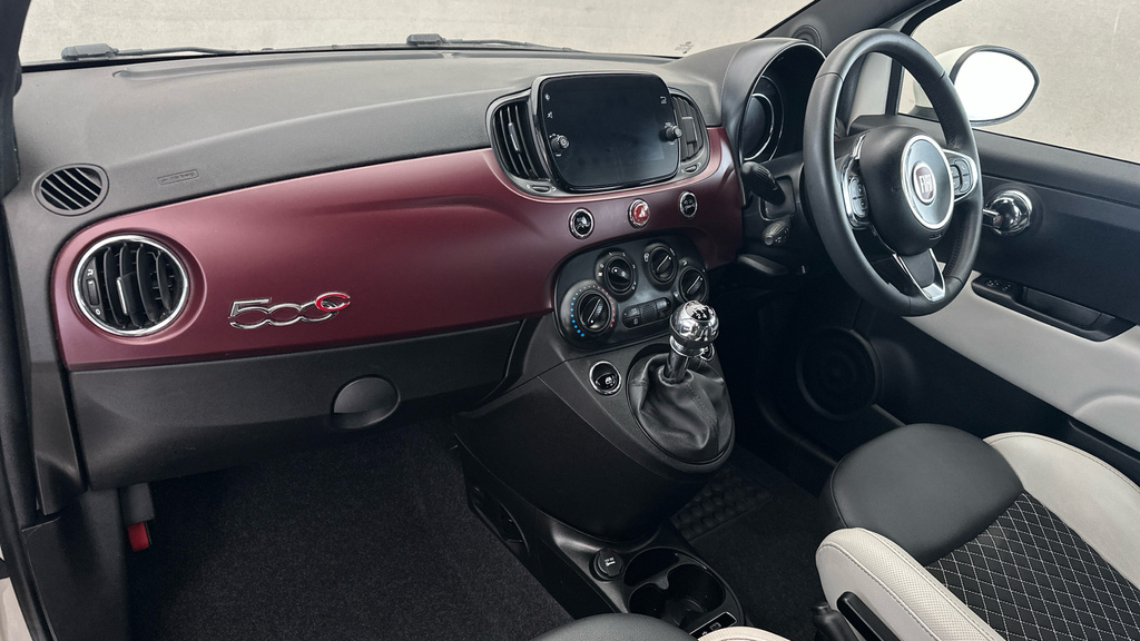 Fiat 500C 500 C Lounge Mhev Grey #12