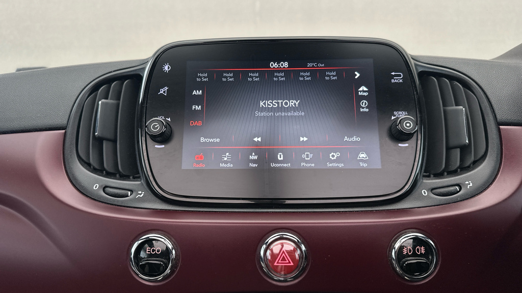 Fiat 500C 500 C Lounge Mhev Grey #17