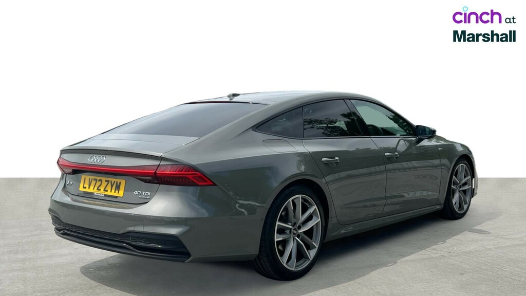 Audi A7 40 Tdi Quattro Black Edition S Tronic 2023 Blue #3