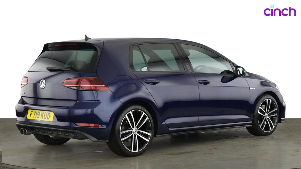 Volkswagen Golf 1.5 Tsi Evo 150 R-line Dsg White #3