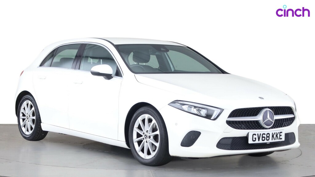 Mercedes-Benz A Class A 180 Amg Line Premium White #1