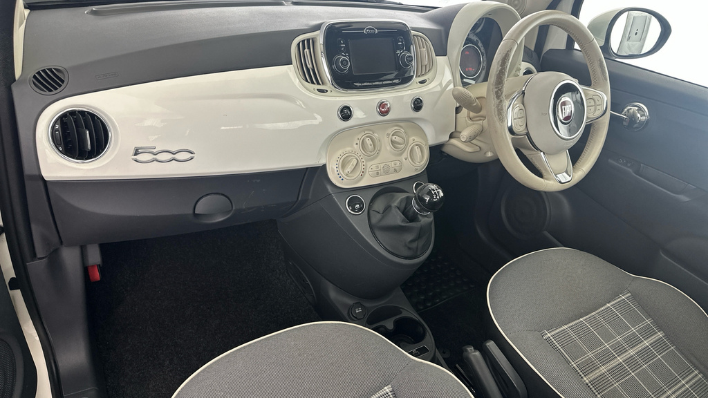 Fiat 500 500 Lounge Red #13